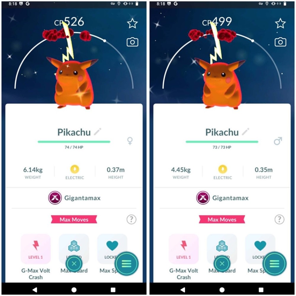 ✨ Shiny Gigantamax Pikachu ✨ - P T C - Description