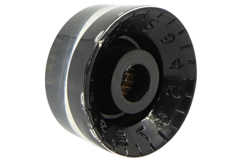 Speed Knobs Black w/ embossed numbers, recessed bottom - Universal