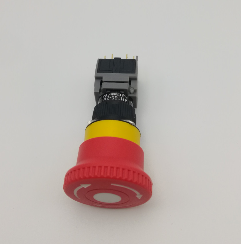 1PC AH165-2V 1NO1NC 16mm Emergency stop button switch