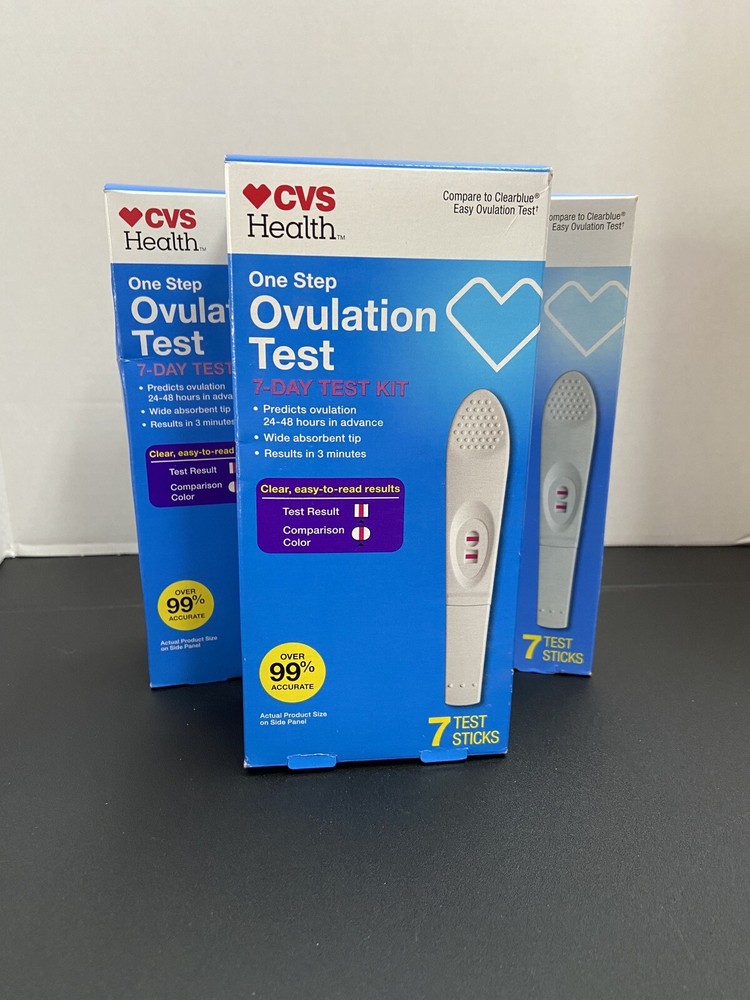 One Step Ovulation Test Kit x3