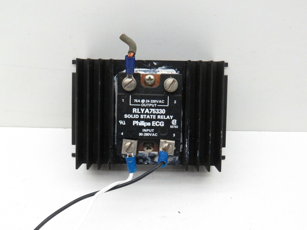 Philips ECG RLYA75330 Solid State Relay 75A 24-330VAC