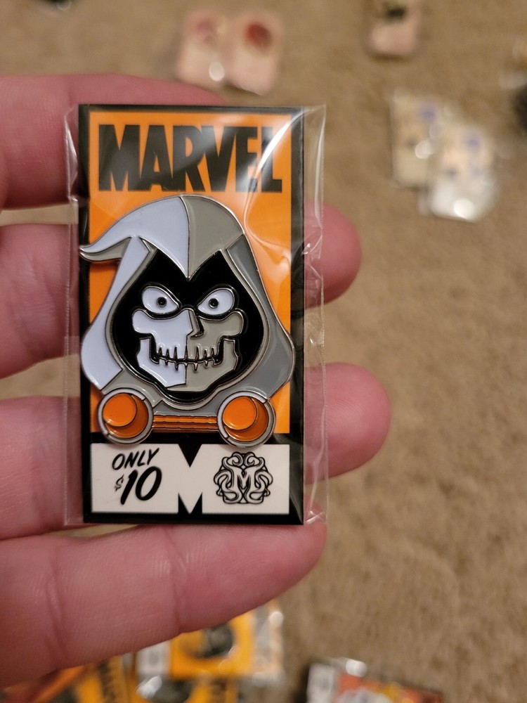 Taskmaster Mondo Enamel Pin Tom Whalen Marvel Comics New