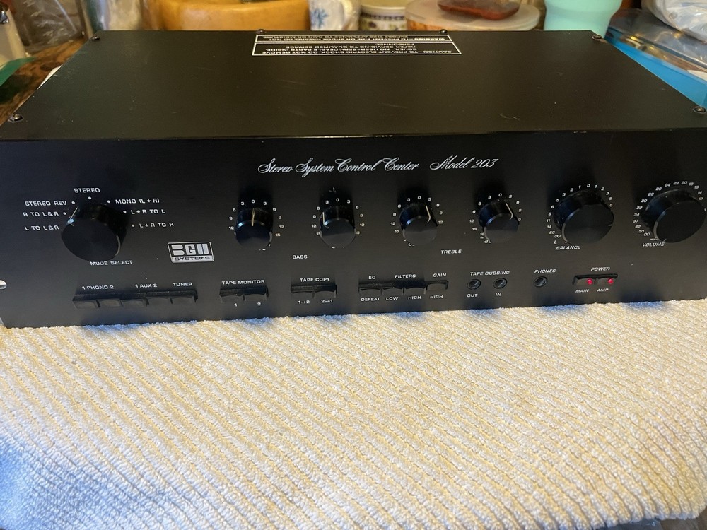 New Model 203 Preamplifier