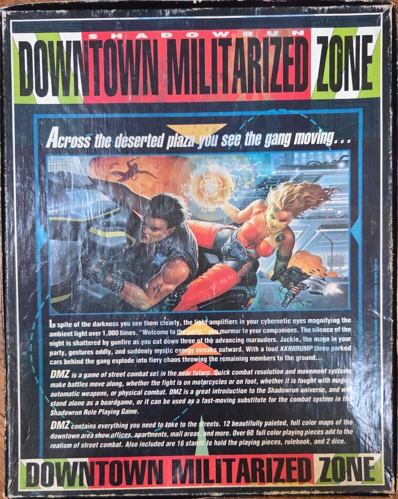 Shadowrun Downtown Militarized Zone