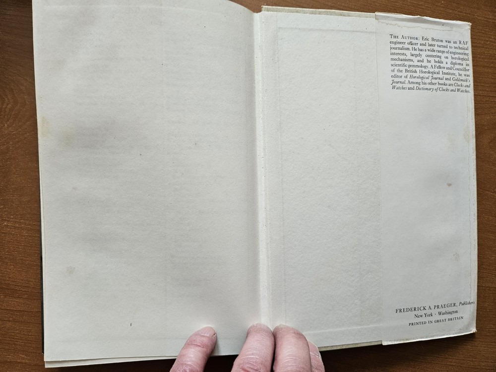 The Longcase Clock by Eric Bruton (1968 hardcover)