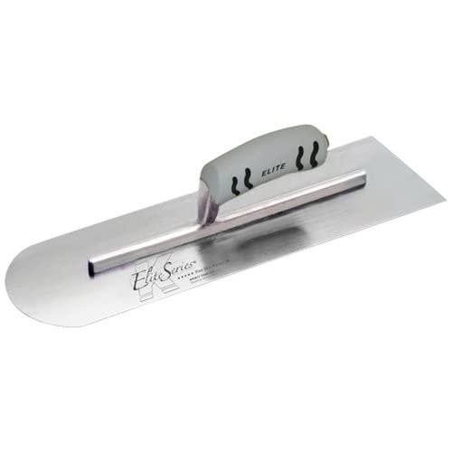 Kraft Tool CFE285PF 16"x4" Elite Carbon Steel Trowel w/ ProForm Handle