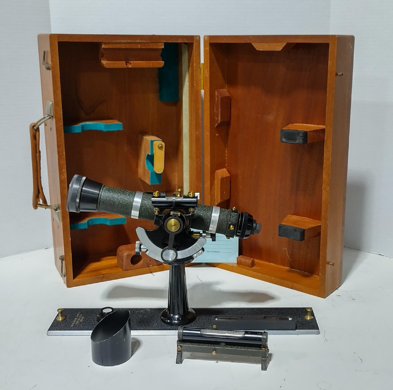 Teledyne Gurley 582 Standard Plane-Table Alidade w/Case Vintage post-1968 TN1071