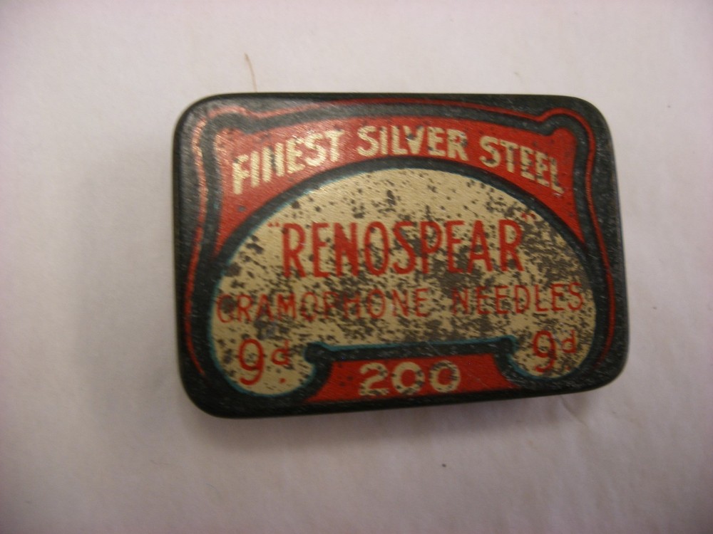 Phonograph Gramophone Needle Tin - Renospear