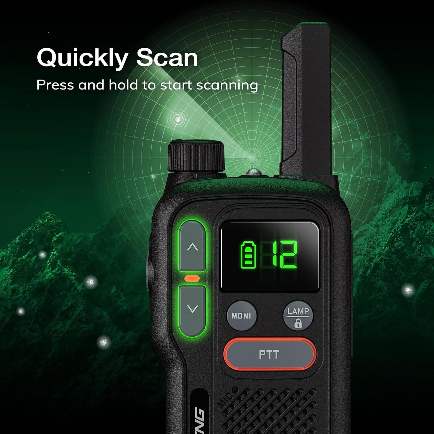 BAOFENG GT-18 Walkie Talkies for Kids Adult, License Free Long Range