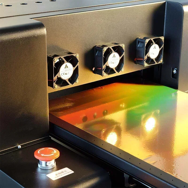 🔥SIHAO A3 UV Flatbed Automatic Label Printer Effect Varnish Machines For Metal