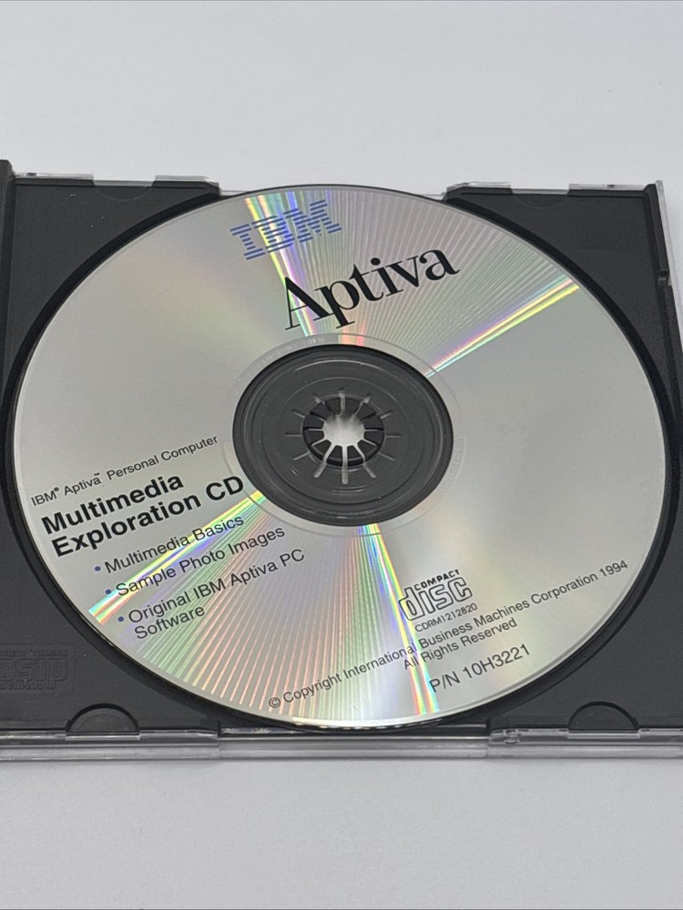 IBM Aptiva Multimedia Exploration CD 1994