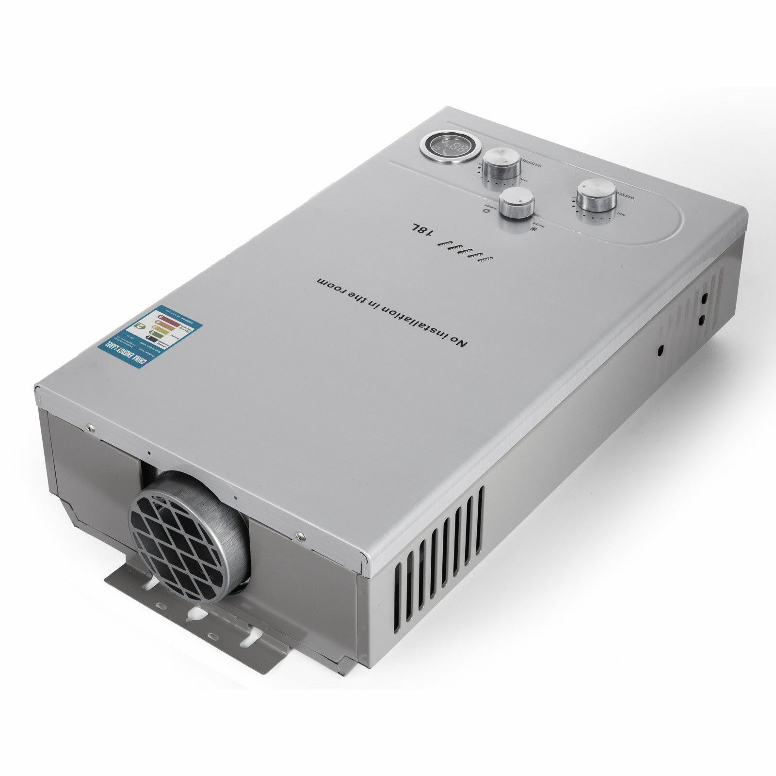 18L Propane Gas LPG Tankless Hot Water Heater 5GPM Instant Boiler w/ Shower Kit