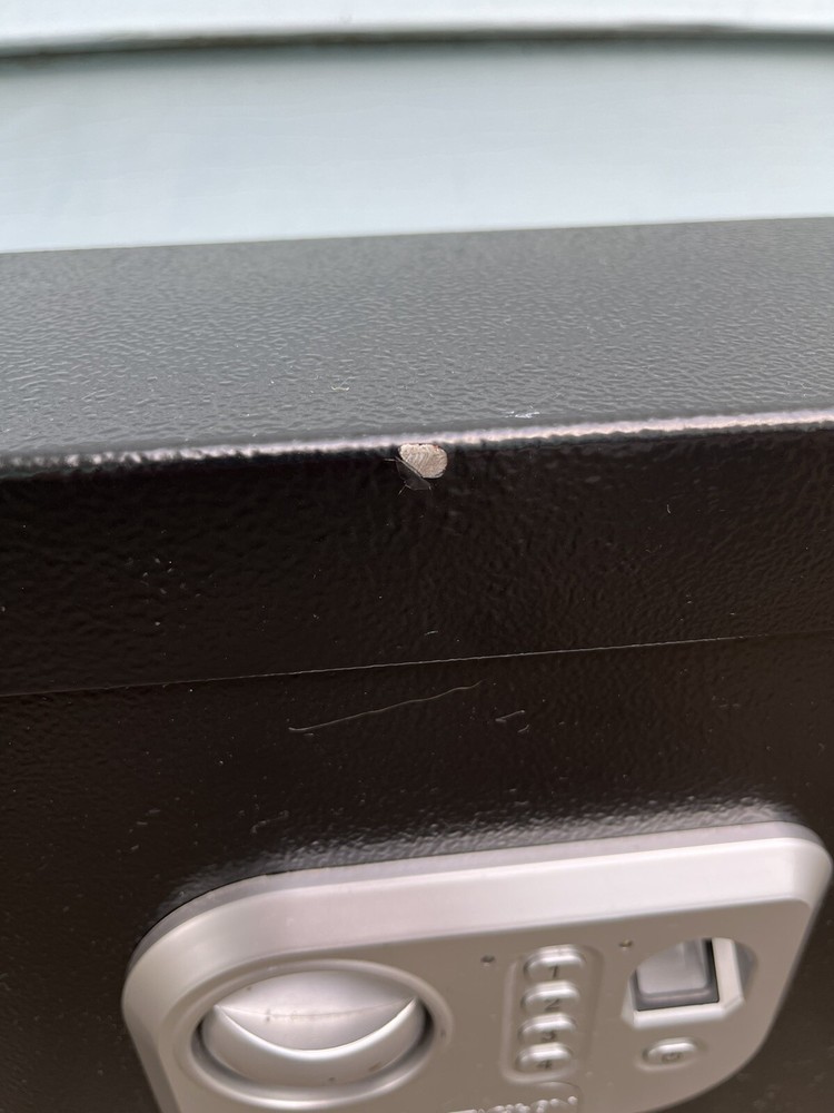 Pistol Ammo Security Secure Gun Storage Locker Safe Stack On Biometric Print