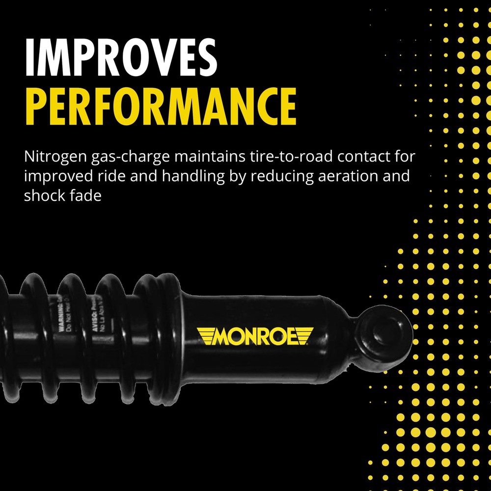 Monroe Load Adjusting 58643 Suspension Shock Absorber and Coil Spring Assembly