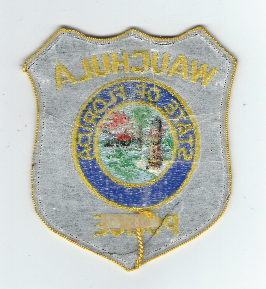 VINTAGE WAUCHULA, FLORIDA POLICE patch