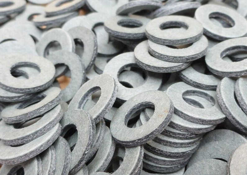 Gray Insulating Fiber Washer Standard Flat Washers (Qty 100)