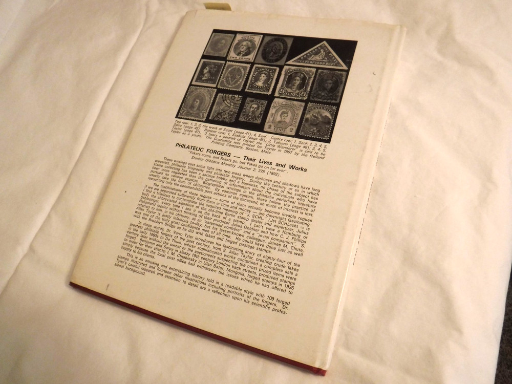 Philatelic Forgers Their Lives and Works by Varro Tyler (1976)