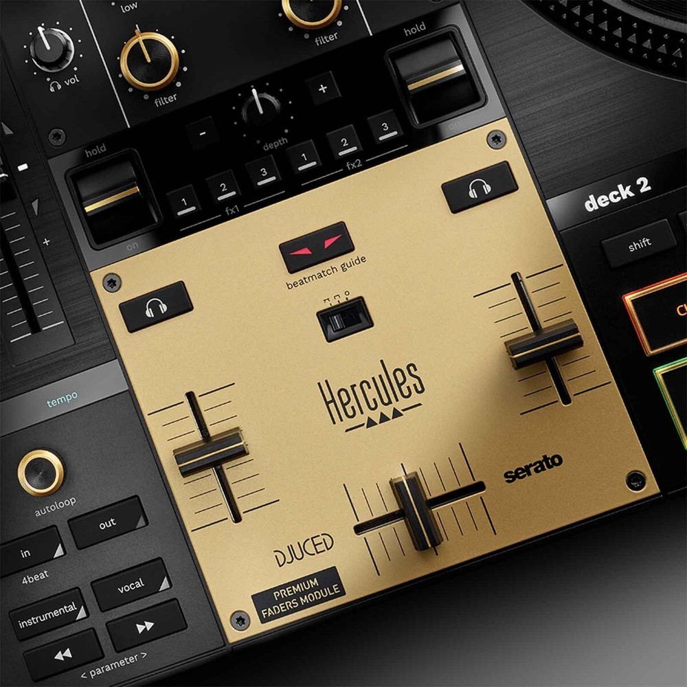 Hercules DJControl Inpulse T7 Premium 2-Deck Motorized Serato DJ Controller w...