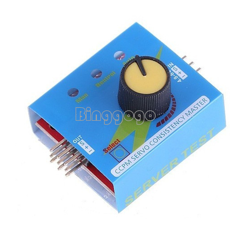 Multi Servo Tester 3CH ECS Consistency Speed Controller Power Channels CCPM