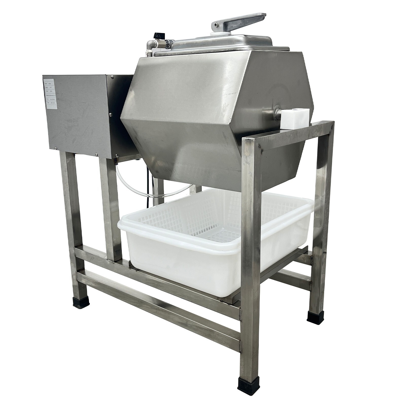 32L Vacuum Pump Meat Seafood Tumbler Marinator Mixer Curing Roll KneadingMachine