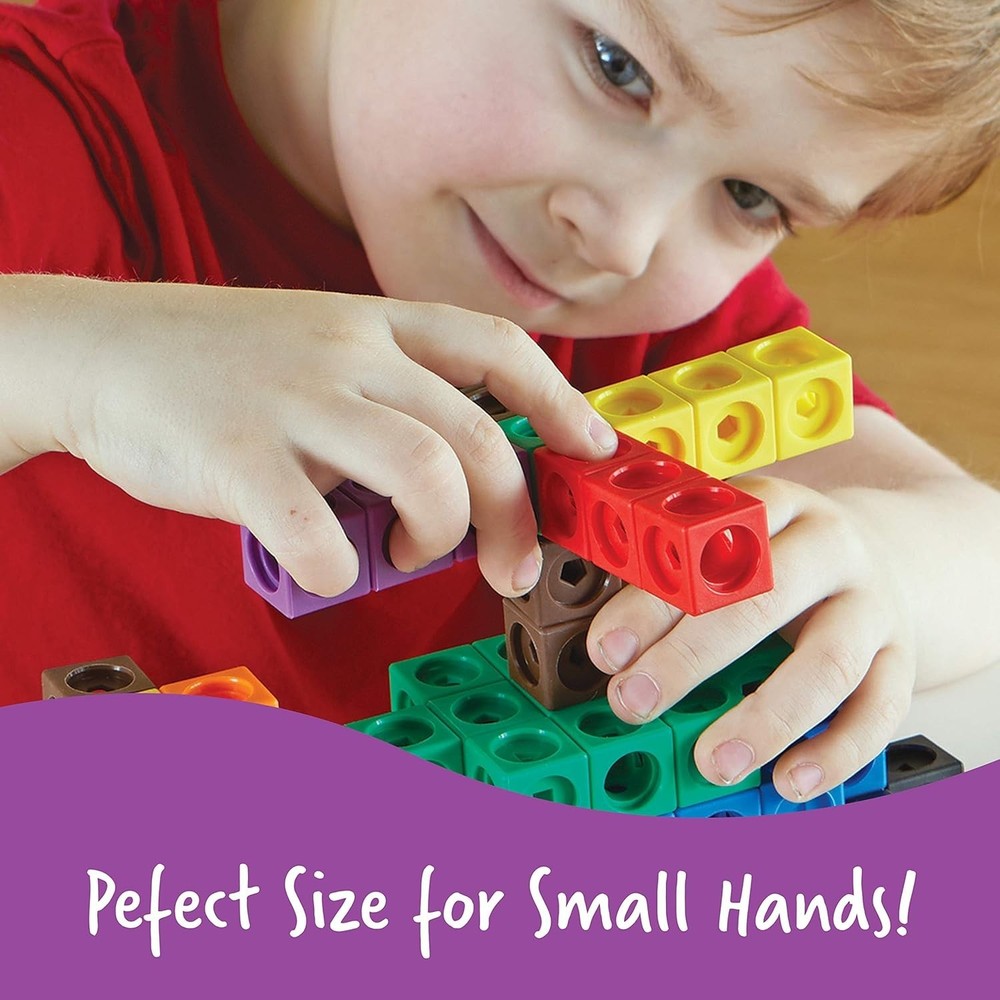 Elementary Math Activity Set - MathLink Cubes for Kids