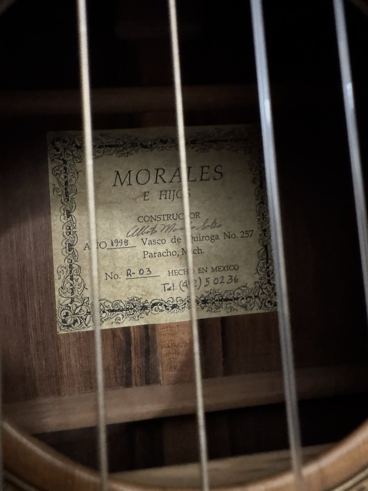 Morales Classical Guitar