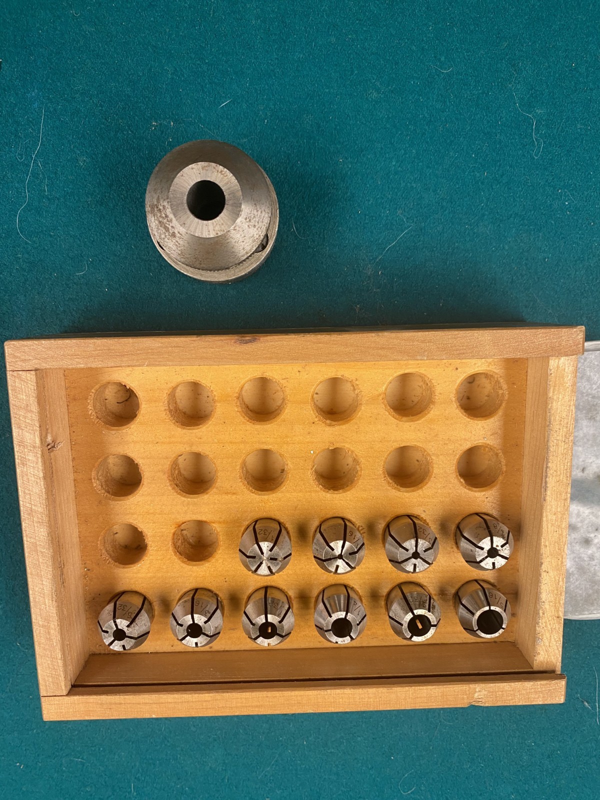 Unimat Collet chuck #1020 and 10 Collets