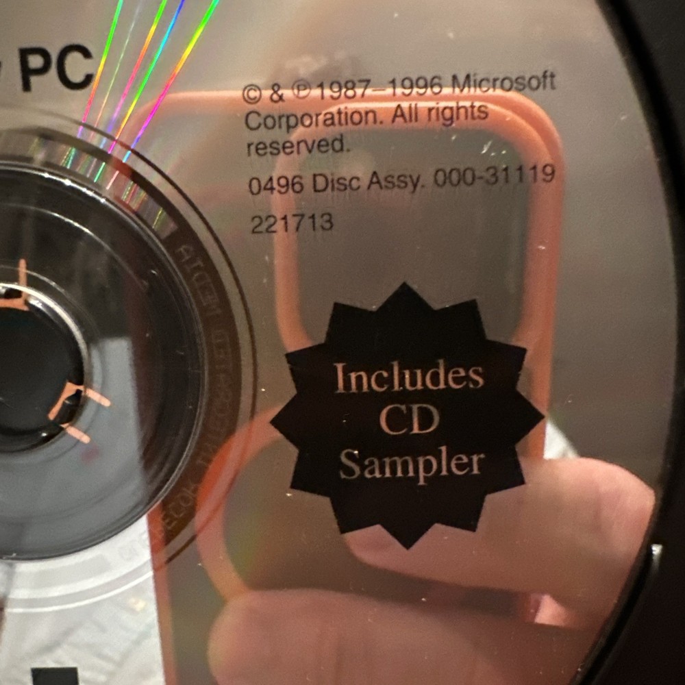 Microsoft Works Installation CD version windows 95