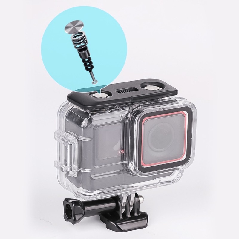 Precise Waterproof Shell For ACEPro Extreme 60m Depth Recording Impact Resistant