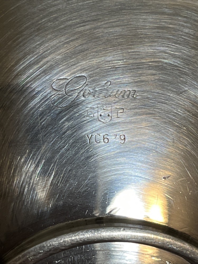 Vintage Silverplated Gorham Loaf Plate Tray Serving Dish YC679