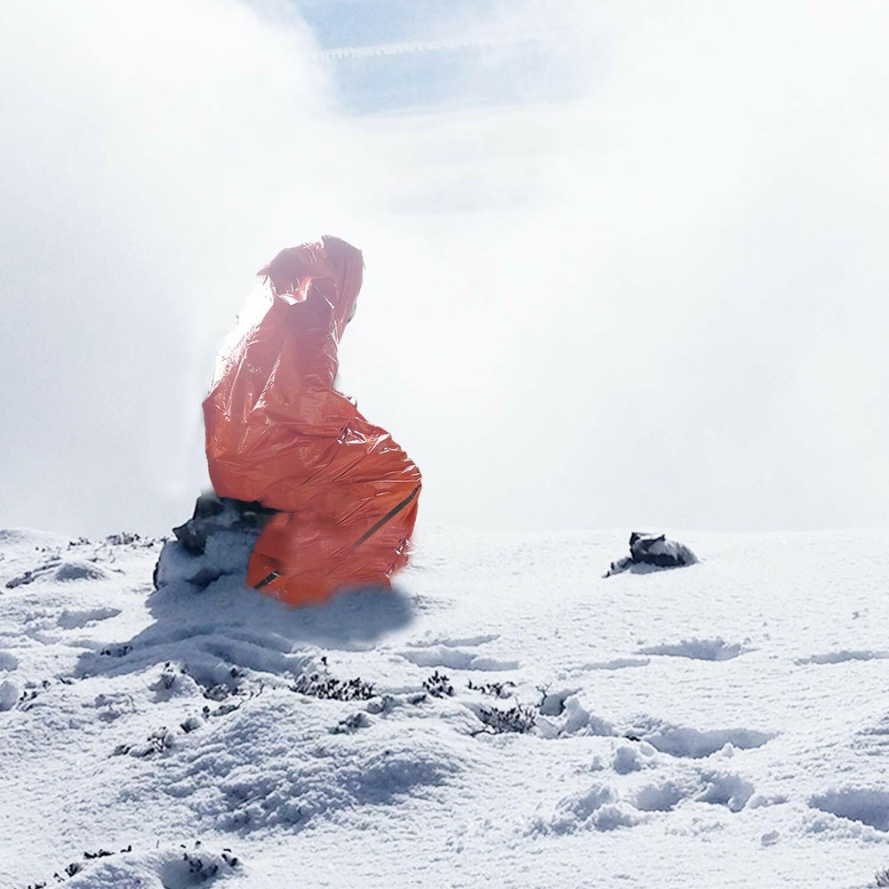Sirius Survival Bivvy Emergency Sleeping Bag - Lightweight & Compact - Orange