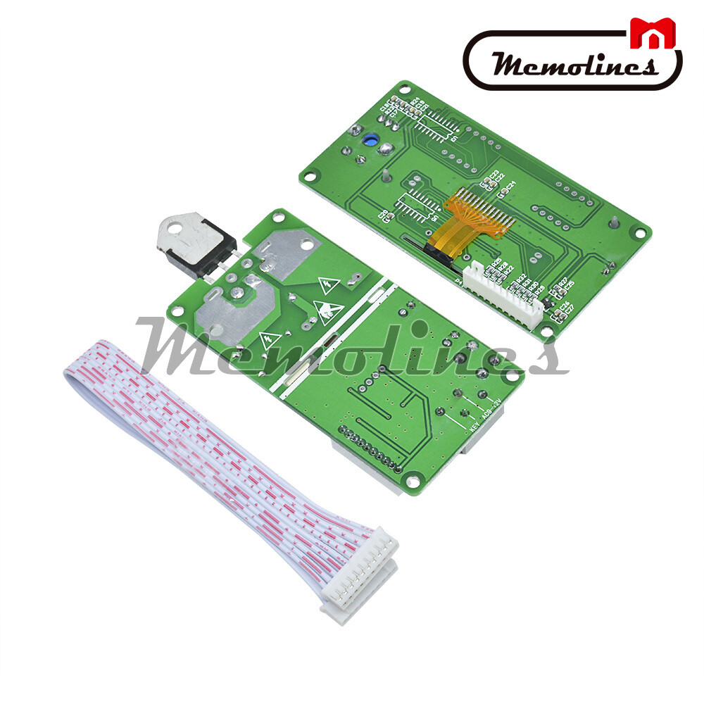 40A 12864 LCD Double Pulse Encoder Spot Welder Machine Time Control Board