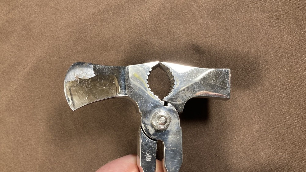 Antique Solingen Germany Nut Cracker Knife Cutter Splitter Tool
