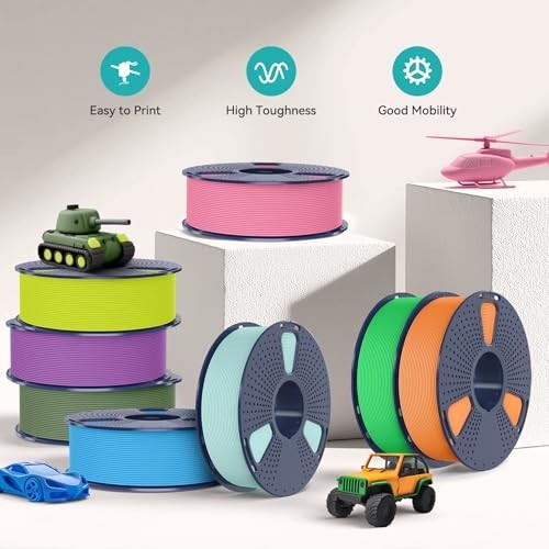 SUNLU 16 Color PLA Filament Bundle Multicolor 3D Printer 1.75mm Individually