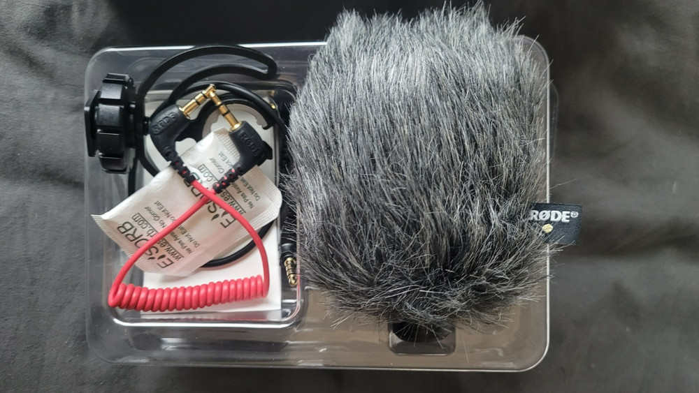 Rode VideoMicro Compact On Camera Black Microphone Excellent