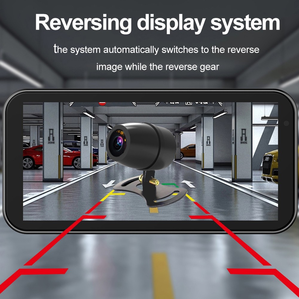 Motorcycle Head Unit 6.25inch Touchscreen 1080P Loop Recording Bluetooth V4.0