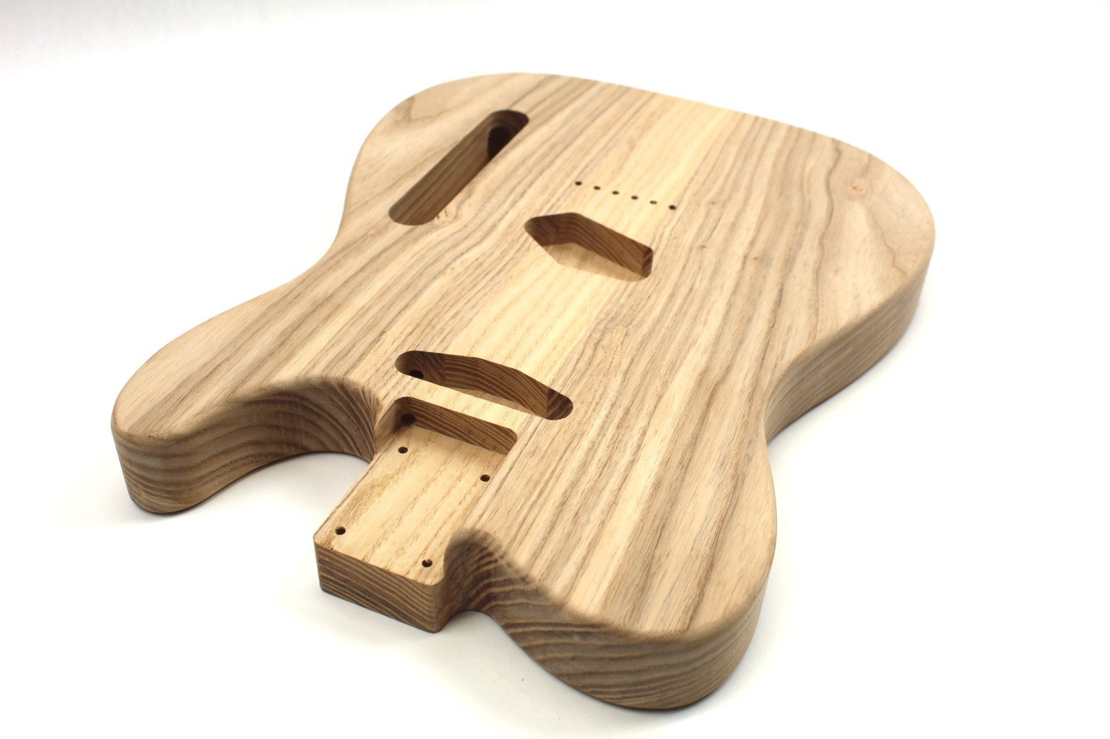 Guitar Body - T-Style - Ash - 2 or 3 Piece-Unfinished-Fits Fender Telecaster