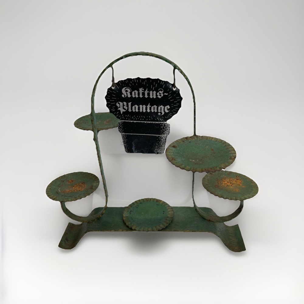 Vtg Mini Cup Cake Small Fruit Store Display Stand