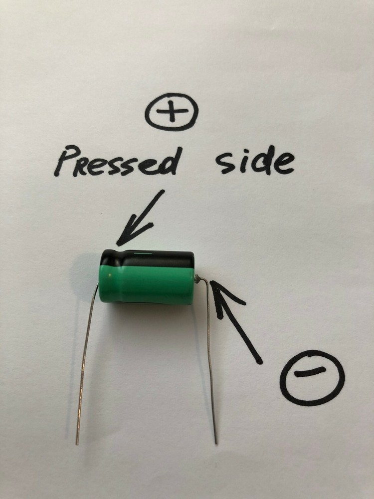 Vintage Marantz 3800 preamplifier capacitors replacement kit.