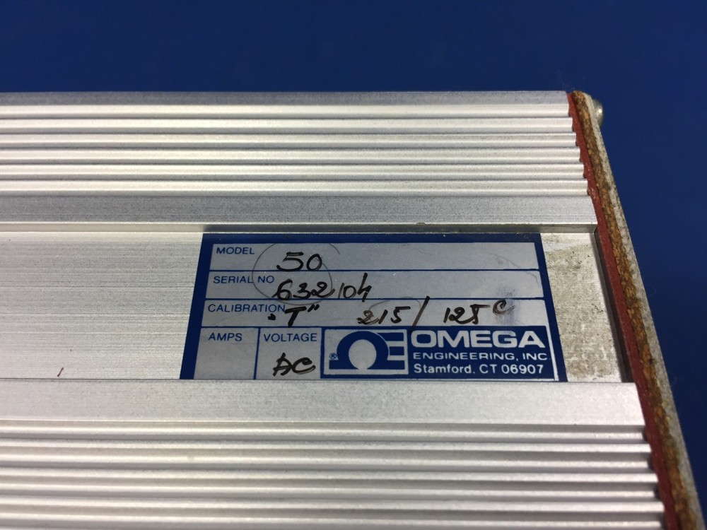 OMEGA ENGINEERING 50 ON/OFF LIMIT CONTROLLER