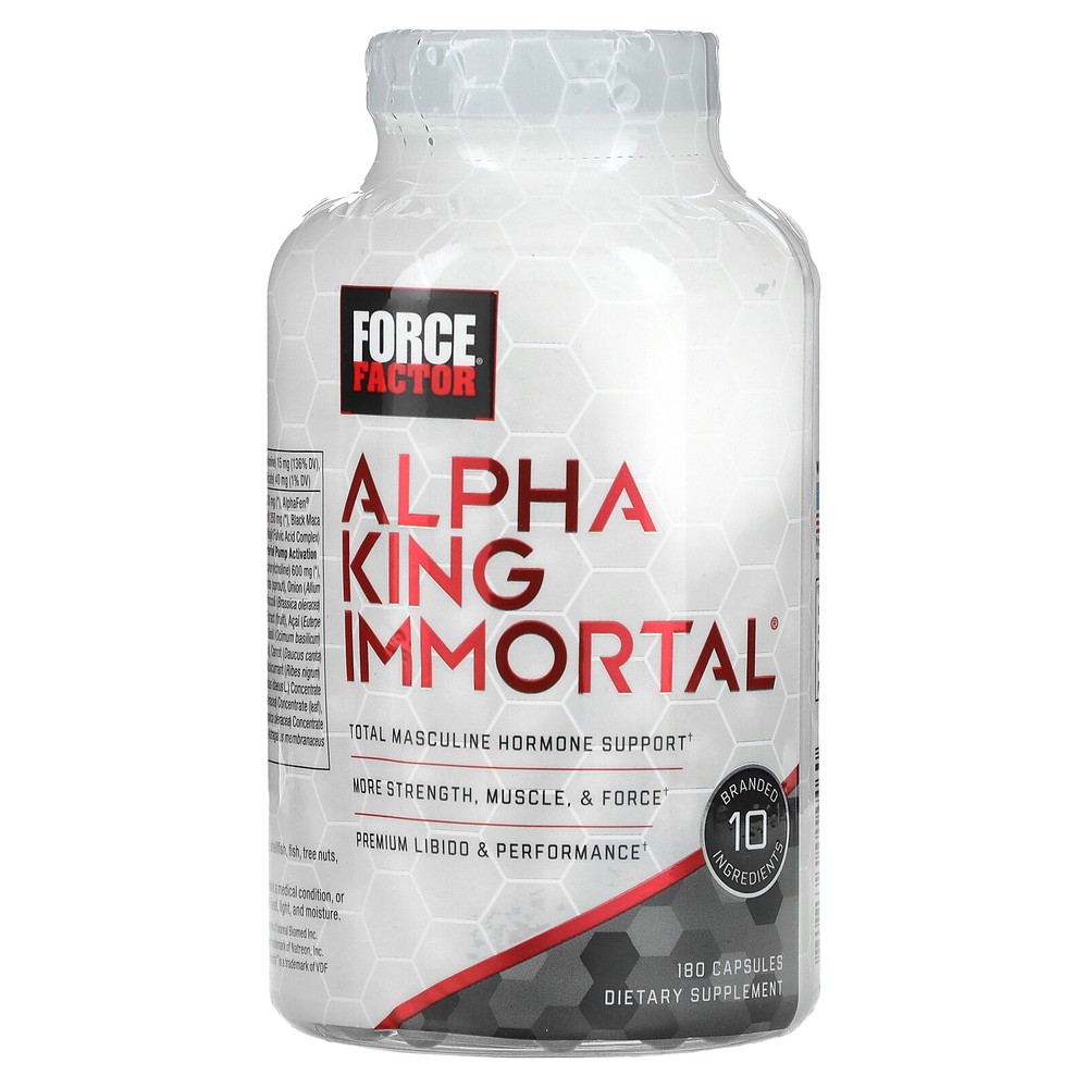Alpha King Immortal , 180 Capsules