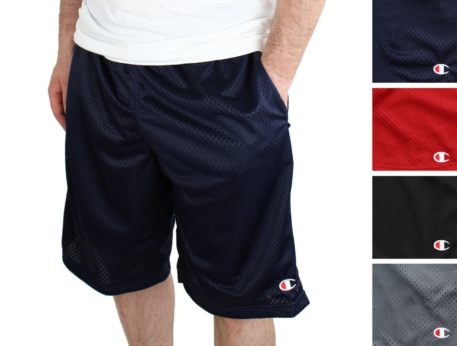 Champion Men's Gym Shorts, Lightweight Athletic Short 11" Inseam, 2 Pockets