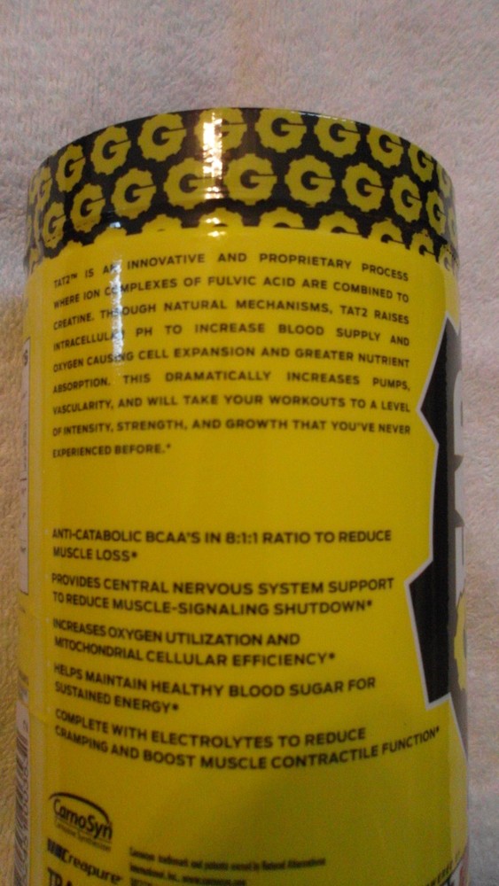 Gear E-Shock Ultra Endurance Training Formula Fruit Punch 17 Oz 30 Servings