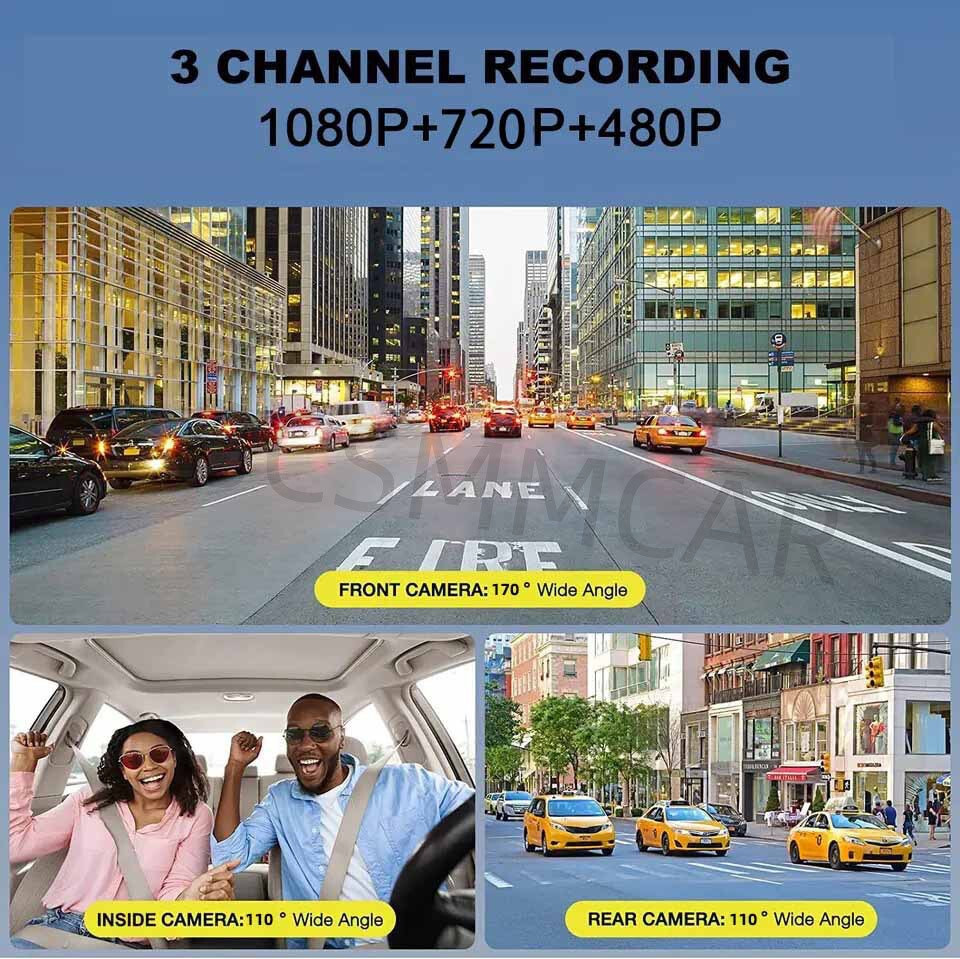 Wifi Car Dashcam 1080P DVR Camera Loop Record For Apple iPhone Android Phone