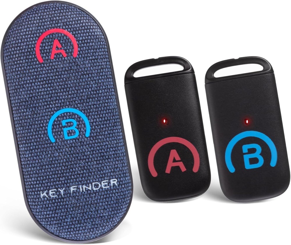Basic Key Finder with Thinner Receivers & Advanced Fabric Remote, Simjar...