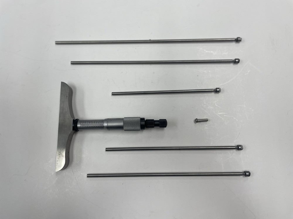 Starrett 445 Depth Micrometer 4in. Base