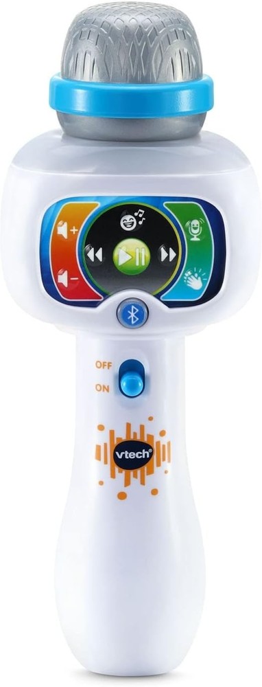 Interactive Karaoke Microphone for Ages 2-5 - Bluetooth & Color-Changing Lights