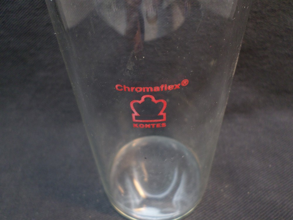 KONTES Chromaflex TLC Chromatography Developing Chamber Bottle 2” x 4” No Cap