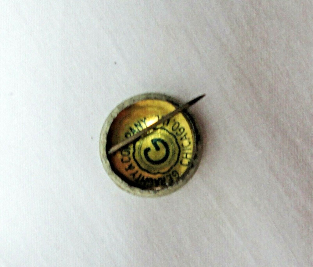 Vintage Red Cross Pin