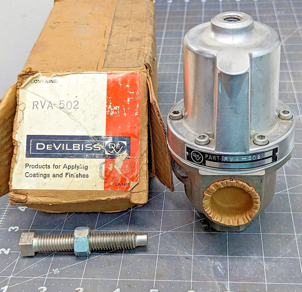 DEVIBISS RVA PRESSURE RELIEF VALVE NEW [A4B3]